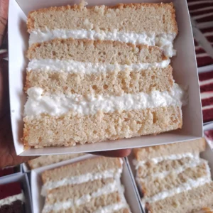 coconut dream cake slice
