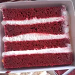 Red Velvet Cheesecake Slice